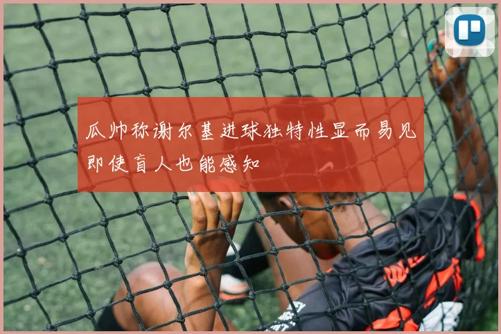 瓜帅称谢尔基进球独特性显而易见即使盲人也能感知